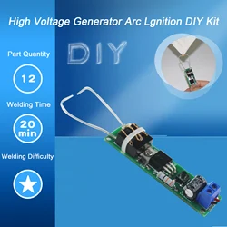 Enhanced High Voltage Arc Igniter DIY Kit (Parts)