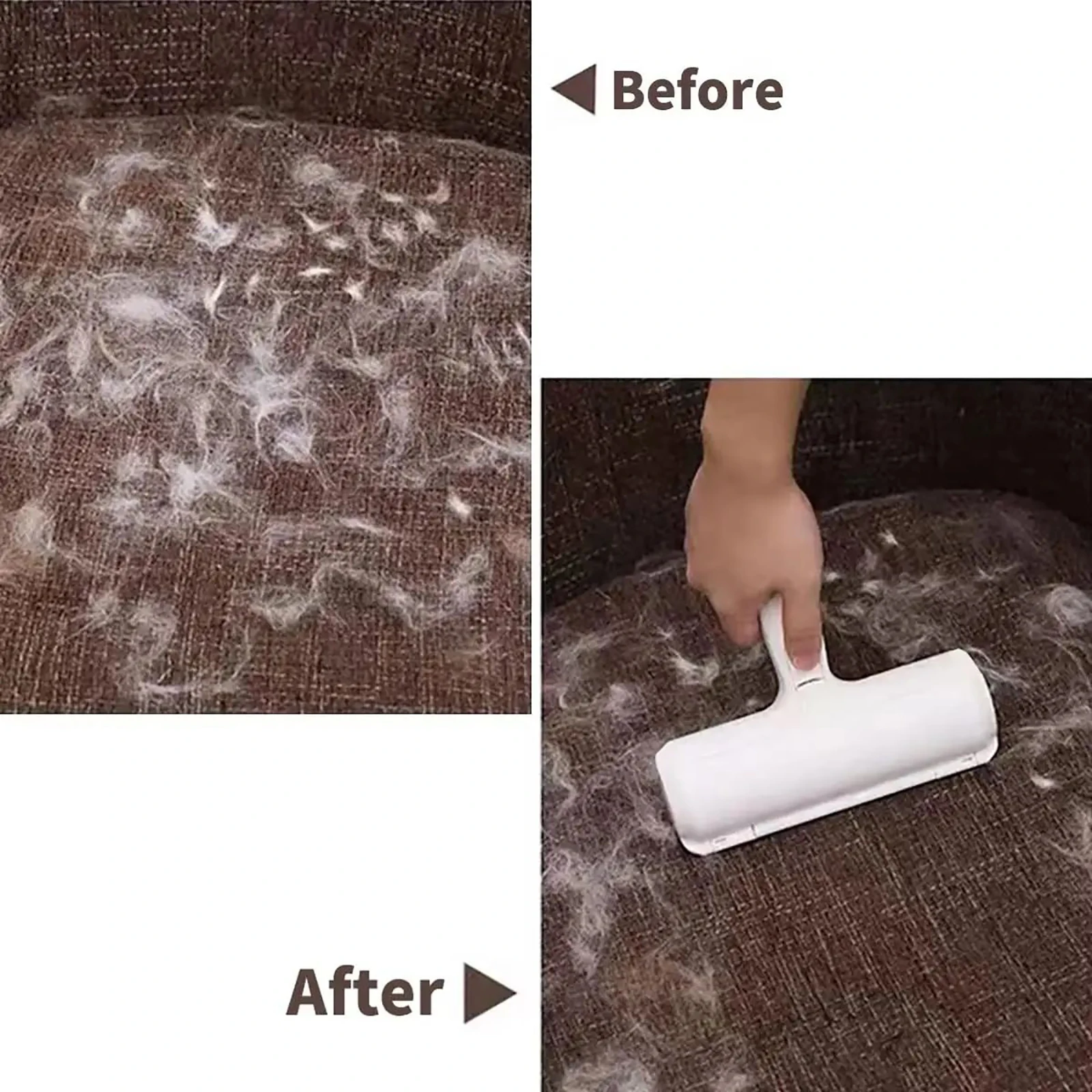 Pet Reusable Hair Remover Lint Roller for Multi-Surface Cleaning For Cat And Dog Hair Remover Couch Furniture Carpet Car Seat