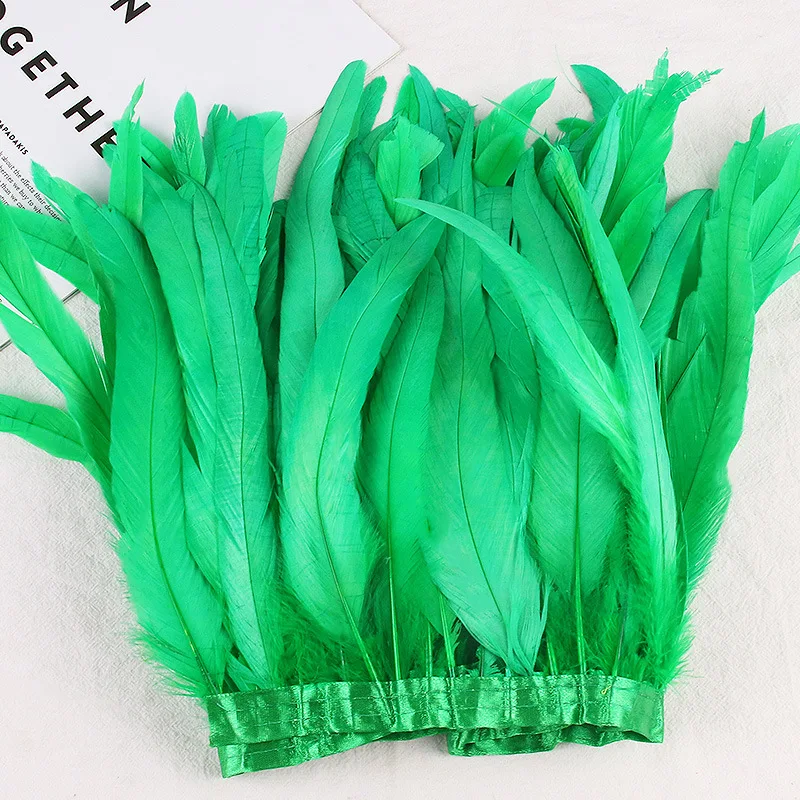 

Декоративная лента для куриных перьев, 10 ярдов, 30-35 см
