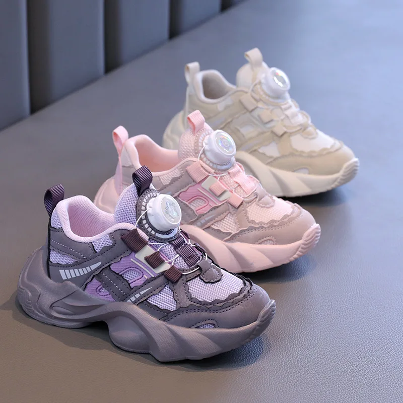 girl's sneaker running take exercise sports height Increasing Shoes retro