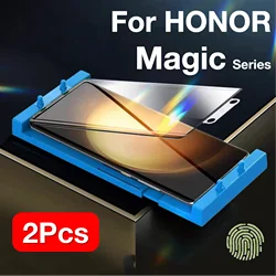 Premium Screen Protector Set - Easy Installation with Tool Kits, Durable and Safe (2 - Pack) for HONOR Magic4 Pro