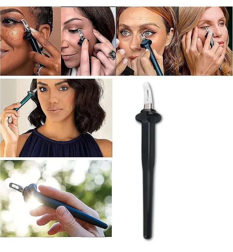 

1PC Eyeliner Guide Tools Easy No-Skip Eyeliner Gel Reusable Silicone Eyeliner Brush Eyeliner for Shaky Hands Beginer Makeup Tool