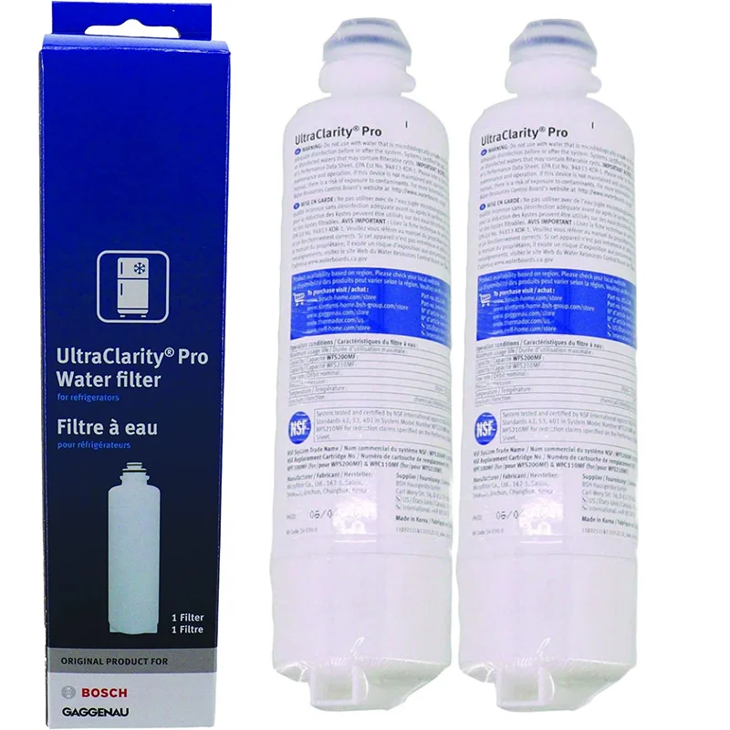 Water Filter water filter Bosch 11032531 UltraClarity&reg; Pro Water Filter Cartridge (White) for Bosch Refrigerators BORPLFTR50,BORPLFTR55,RA450022,12033030