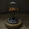 2024 New Luxurious Handmade  Modern Retro Style Lamp Design Different time zone clock 3