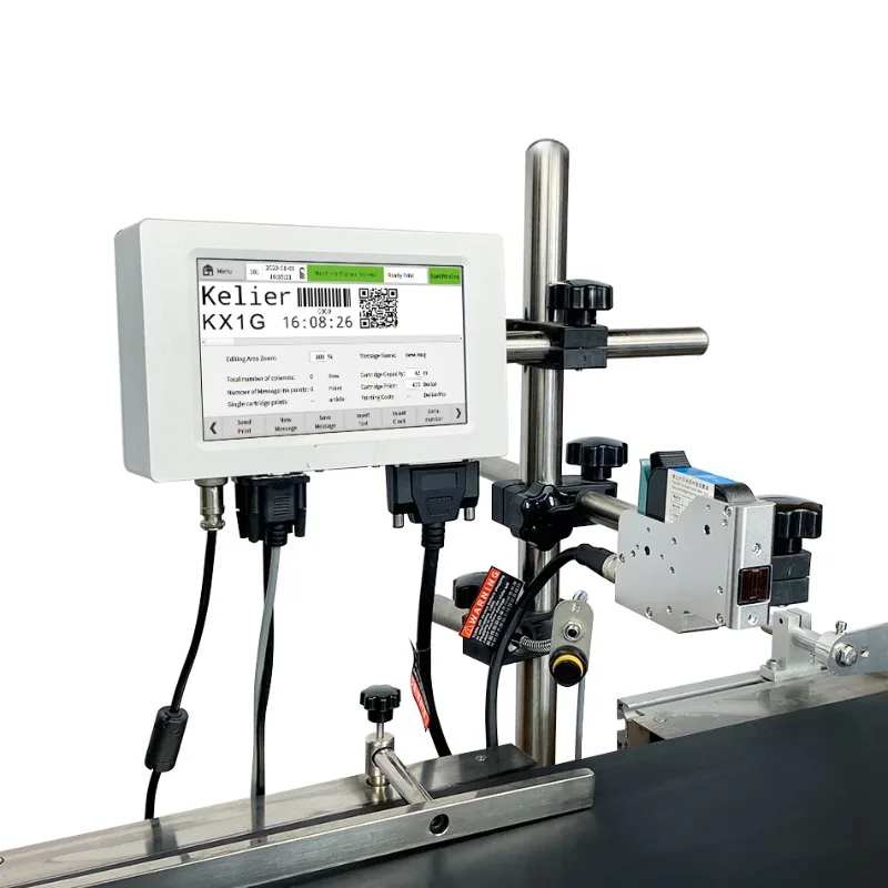 

Inkjet Printer KX1G/KX2G Coding Machine for Wood Carton Stone Pipe Cable Metal Ceramics and Glass