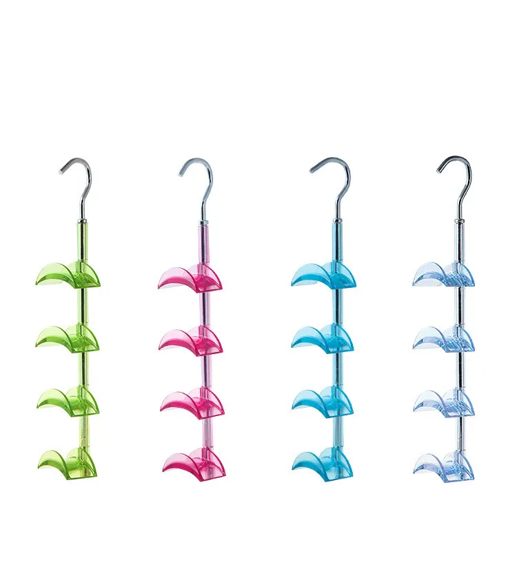 1pc New 4hooks Handbag Bag Holder Shelf Hanger Hanging Rack Storage