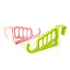 Multi-Function Home Accessories Foldable Clothes Hanger Drying Rack 5 Hole Suit Bathroom Door Plastic Organizer Storage Rack 1