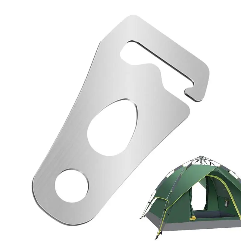 

Tent Rope Tensioner Cord Tensioners Rope Adjuster Tent Guyline Rope Buckle Fastener Stainless Steel Rope Tensioner For Camping