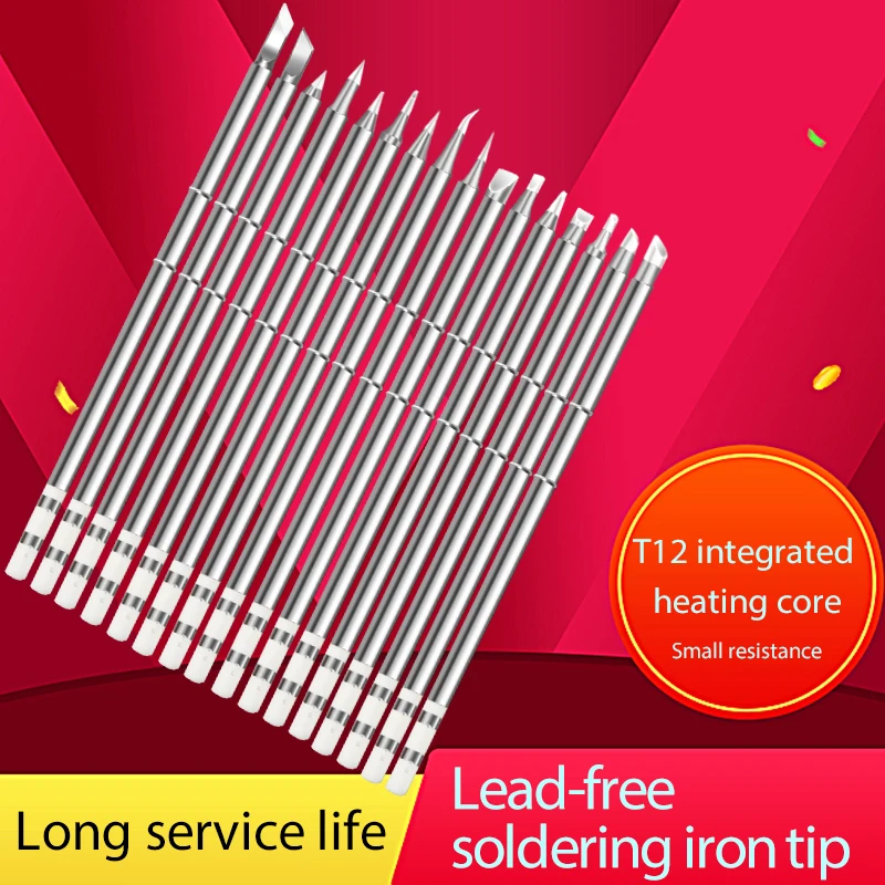 Kit 5 Punte Per Saldatore SH72 – Set Punte Di Ricambio BC2, KU, D24, I – Stazione Saldatura Digitale