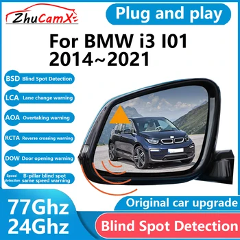 ZhuCamX for BMW i3 I01 2014–2021 BSD Blind Spot Detection Sensor Radar Driving Warning Assistance System Plug and Play 1