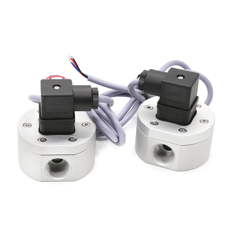 4-Minute elliptical gear flowmeter oil flow sensor, aluminum alloy material OFZAT-04