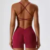 Seamless Yoga Set Gym Suits With Shorts Crop Top Sexy Bra Women's Pants 2 Pieces Set Running Workout Outfit Fitness Clothing 5