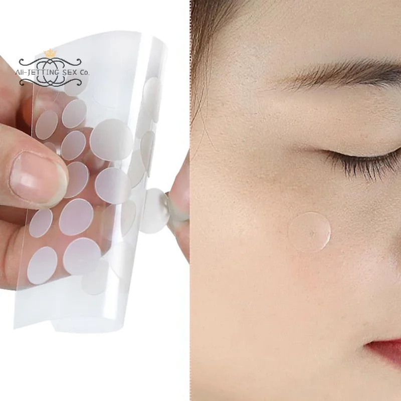 72Pcs/2Sheets 여드름 여드름 패치 클리어 젤 보이지 않는 여드름 커버 스티커 여드름 리무버 뷰티 스킨 케어