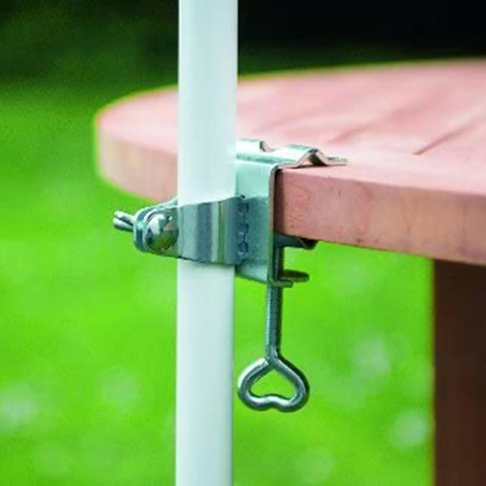 Balcony Umbrella Holder Parasol Fixed Clip Table Clamp Patio Beach ...