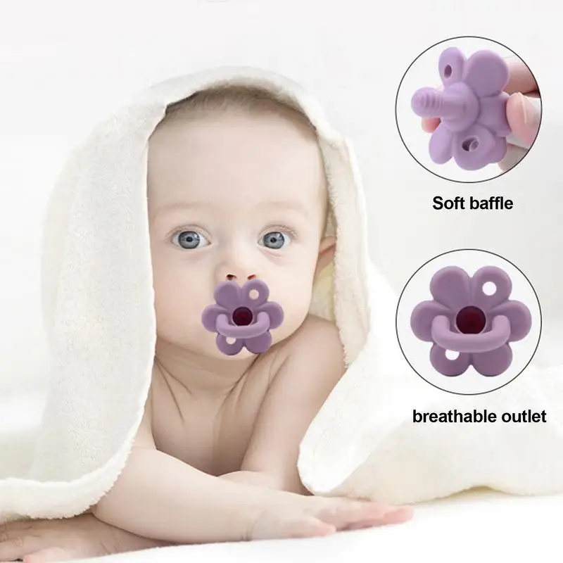 

Силиконовый Прорезыватель для зубов, мягкие жевательные игрушки для прорезывания зубов, в форме цветка, Прорезыватель для зубов, детские игрушки для новорожденных мальчиков и девочек, для детей