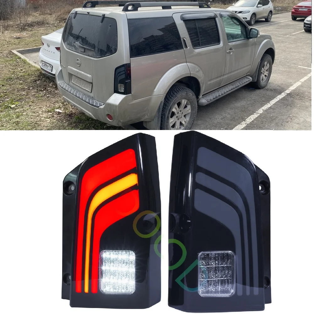 Pathfinder 2004 후방 깜박이는 램프, 닛산 Pathfinder R51 2005-2012 2013 2014, Led 후방 방향 지시등, 브레이크 조명에 적합