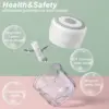 Portable Electric Garlic Masher Crusher 100/250ml Garlic Chopper USB Food Processor Kitchen Kitchen Gadgets Kitchen Tools 6