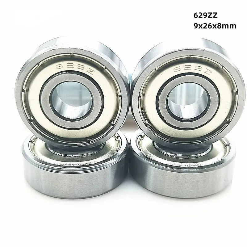 629ZZ 9x26x8mm ミニチュアベアリング クロム鋼ボールベアリング 629