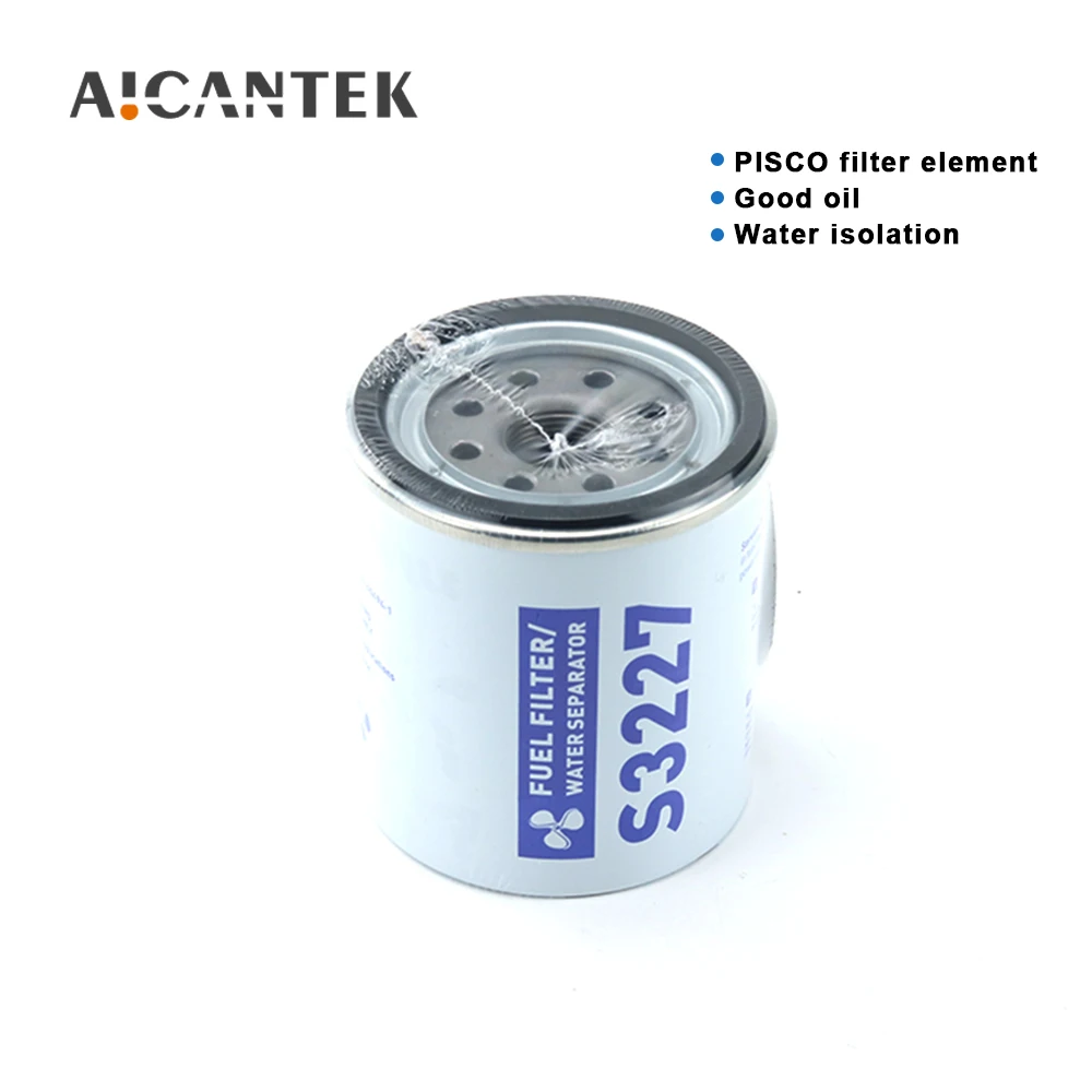 Fuel Filter Element S3227 Fuel Water Separator Spin-On Filter for Racor 320R Yacht And Speedboat 1PC/2PCS fuel filter fuel filter water separator