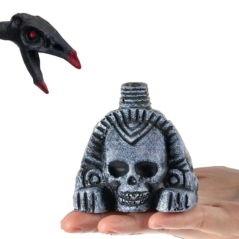 Aztec Skull Scream Whistle: Realistic Horror Sound Unleash The Scream Novelty Prank Scary Weird Sound Toys Aztec Whistle