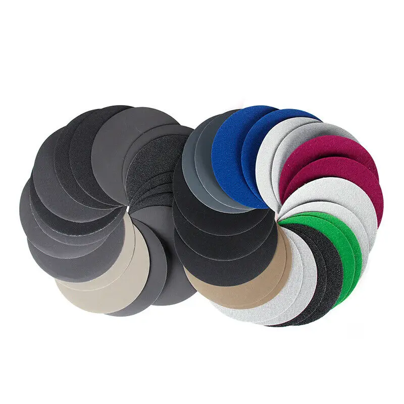 

10PCS Sanding Discs 3 Inch Silicon Carbide Wet/Dry Sandpaper 240-10000# Grit Round Sander Disc For Abrasive Grinder Rotary Tools