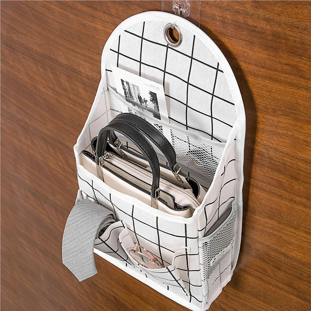 

Wall Hanging Storage Bag Sundries Pouch Pocket Holders Holding Bags