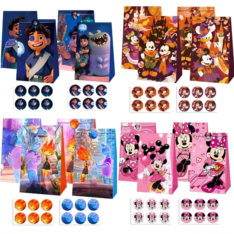 Sacs Cadeaux Fête Thèmes Disney Pixar Halloween Minnie