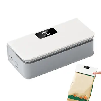 Mini Plastic Bag Sealer Heat Bag Sealing Machine Handheld Rechargeable Food Packaging Thermal Sealer 6-speed for Kitchen Use 1
