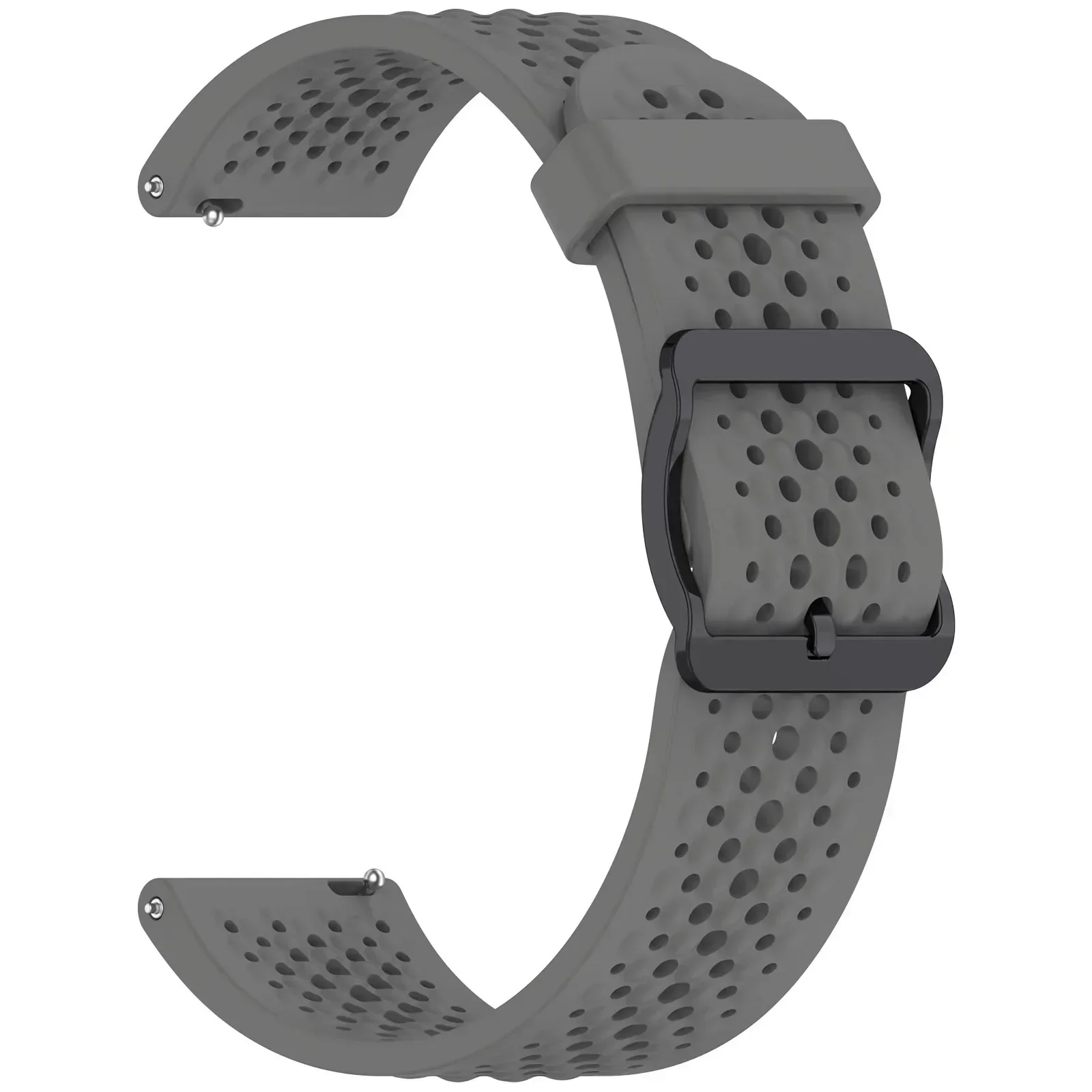Breathable Silicone Strap for Sports Watches - Available in 20mm & 22mm