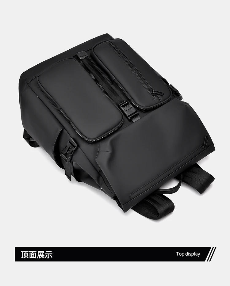 Herrenrucksack, Pendler-Rucksack mit großem Fassungsvermögen, verschleißfeste Freizeit-Reisetasche, multifunktionale Laptoptasche, Herrentasche – Detail 29