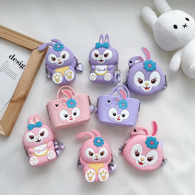 Disney Stellalou Backpack Kawaii Stellalou Bag Anime Children's Toys Kawaii Room Decor Cartoon Purse Bag for Girl Birthday Gifts 1
