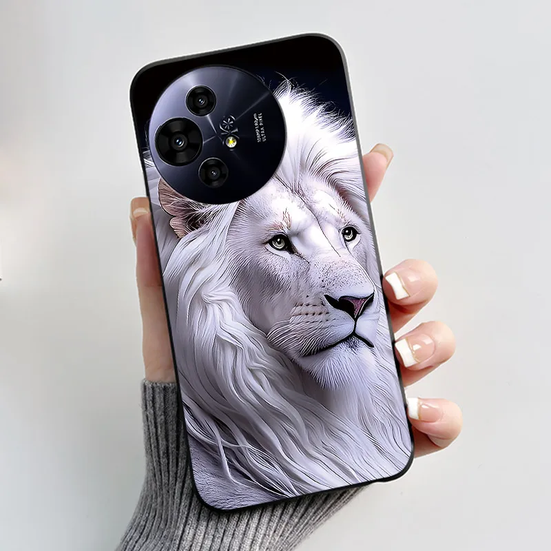 Luxury Cute Love Rabbit Black Soft Silicone Shockproof Phone Case Cover