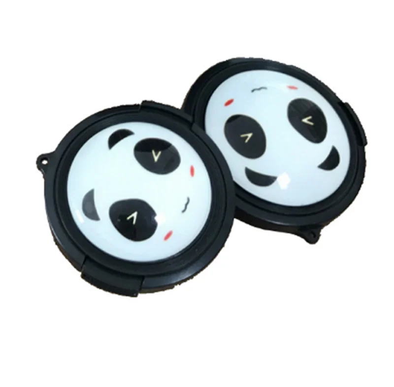 

37 40.5 46 49 52 55 58 62 67 mm cute panda Camera Lens Cap Protection Cover Lens Front Cap for canon nikon DSLR Lens