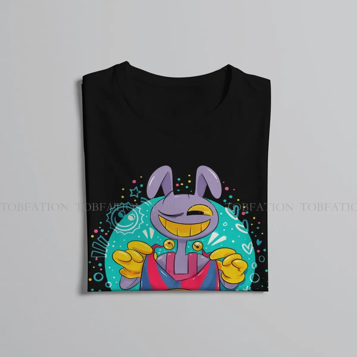 T shirt di cotone girocollo con mattonella granny - Donna - Abbigli