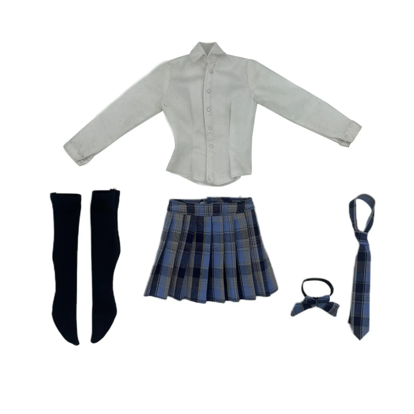 1/6 Girl Suit Uniform Costume for 12`` Action Figures Accessory Costume