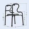 Elderly Walkers Can Sit Non-slip Medical Crutches, Aluminum Alloy Disability Mobility Aids Walking Carts Rehabilitation Walkers 5