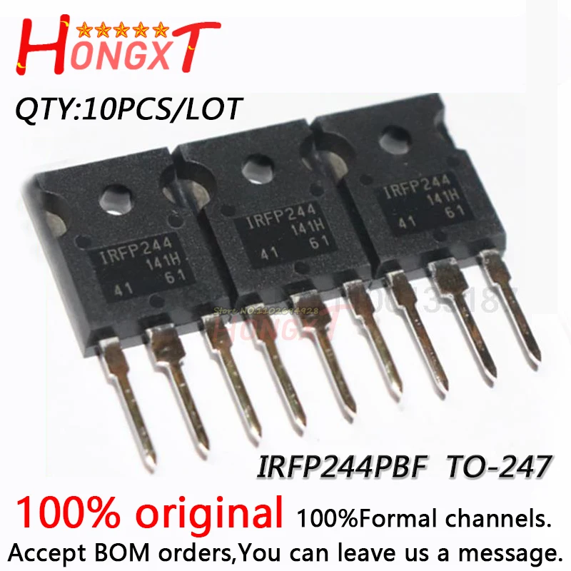 

10PCS 100% NEW IRFP244PBF IRFP244 IRFP044NPBF IRFP044N IRFP048NPBF IRFP048N TO-247 transistor