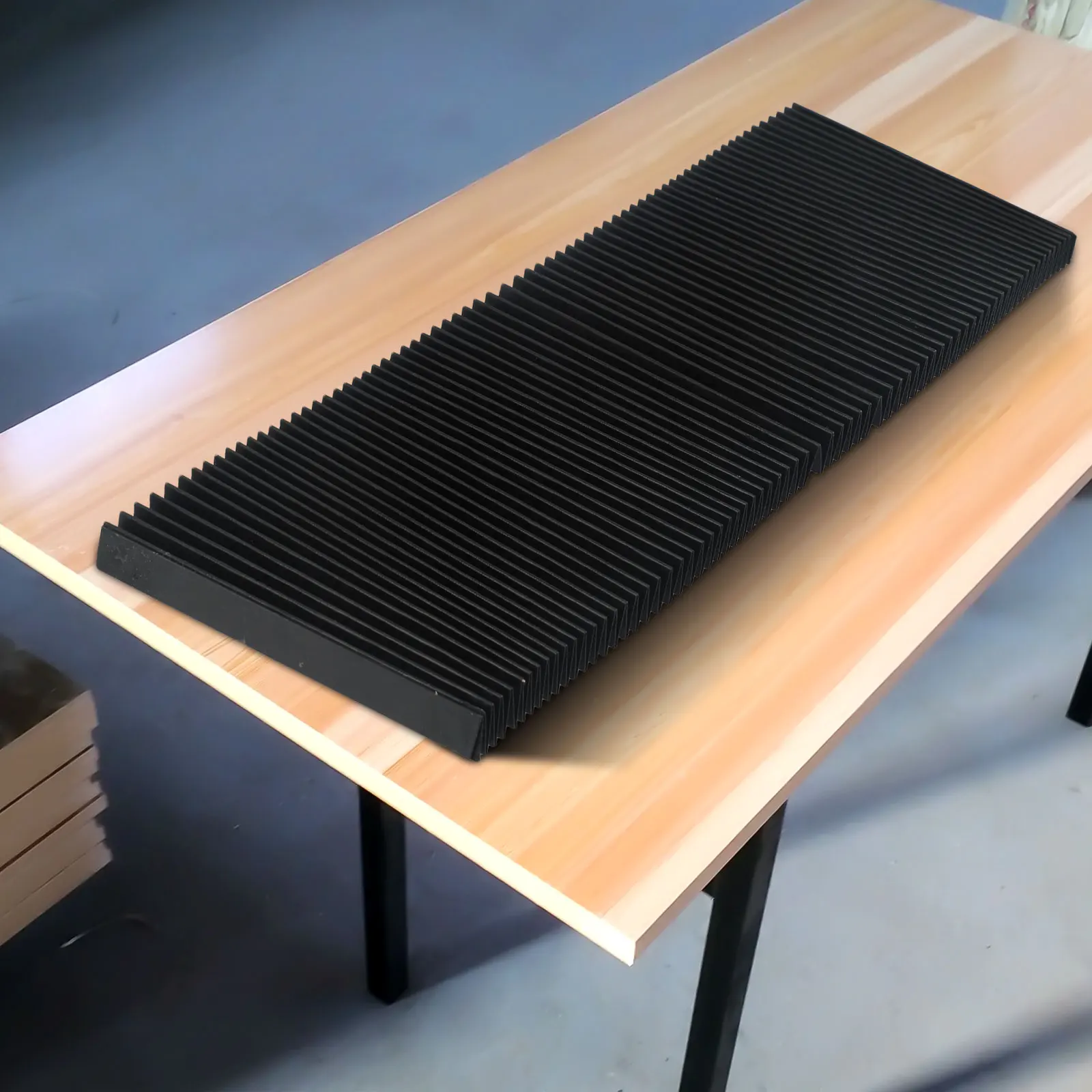 CNC Fräsmaschine Flexible Schutz Staub Tuch Drei-proof Tuch Schützende Flache Akkordeon Faltenbalg Abdeckung Werkzeug – Detail 7