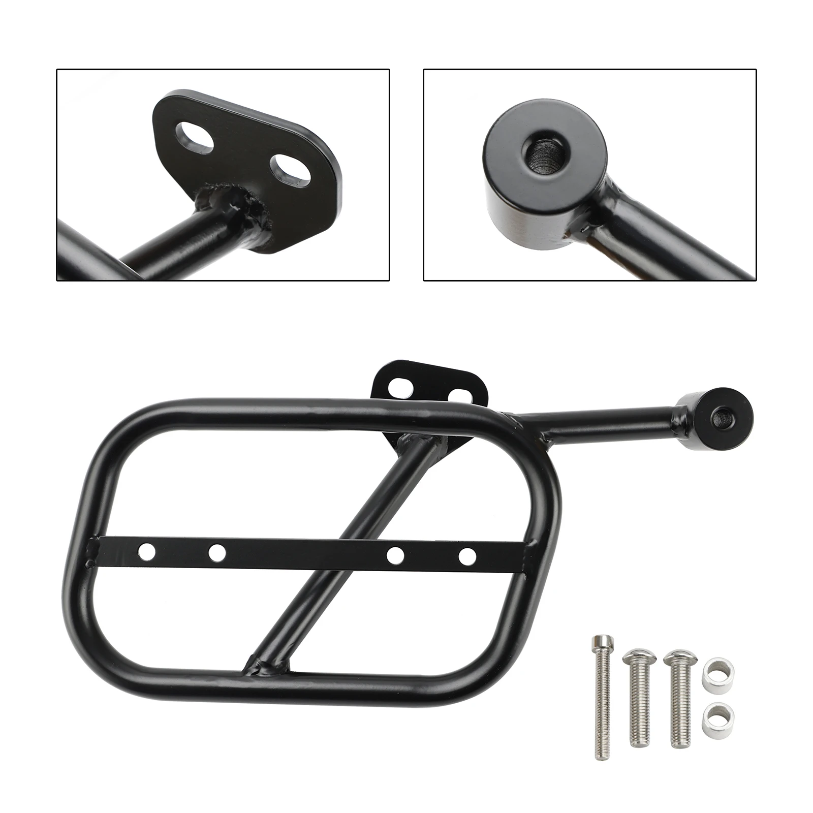 Luggage Rack Side Saddle Bag Mount Bracket Right for Guzzi V9 Bobber Roamer 18+