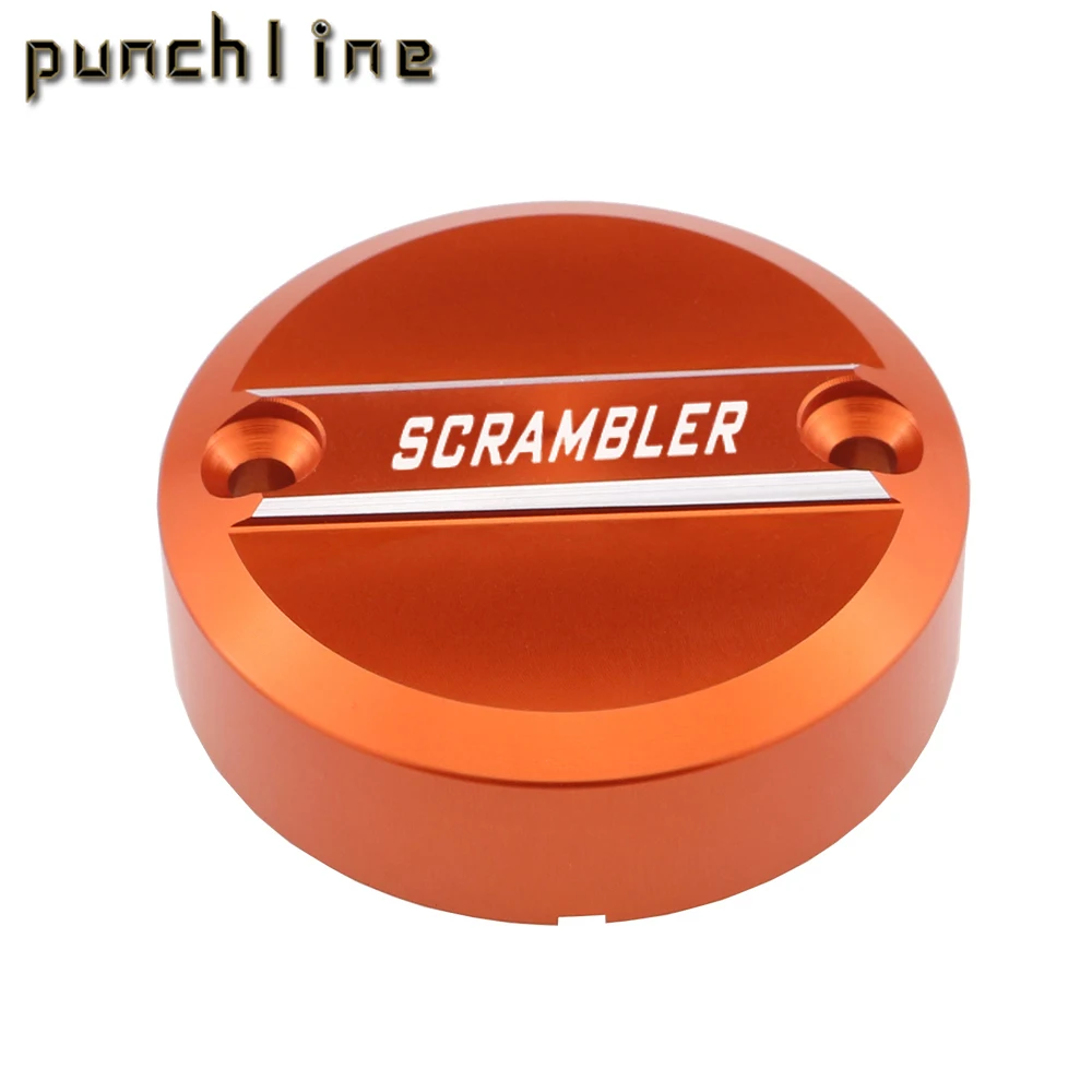 Enhanced Front Brake Fluid Reservoir Cap Cover for Scrambler and Thruxton Series