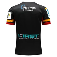 Fashion New Chiefs Super Rugby Home Mens Rugby Jersey O Neck 3D Print T-shirt Kids Boys Clothes Breathable Quick-dry Sports Tops 2