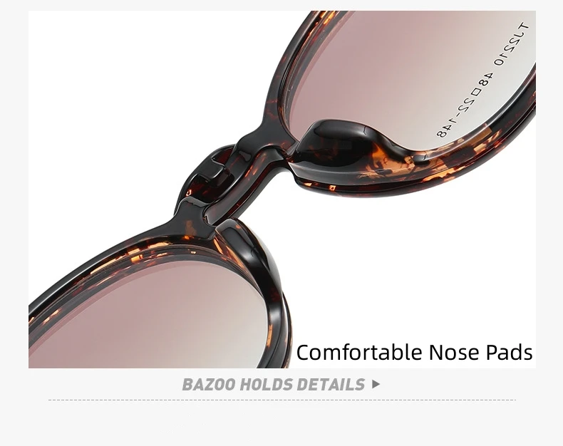 MOMOJA Neue Brillen, ultraleicht, Retro, rund, TR90, magnetische Sonnenbrille, optisches Brillengestell für Männer und Frauen, 2210 – Detail 7