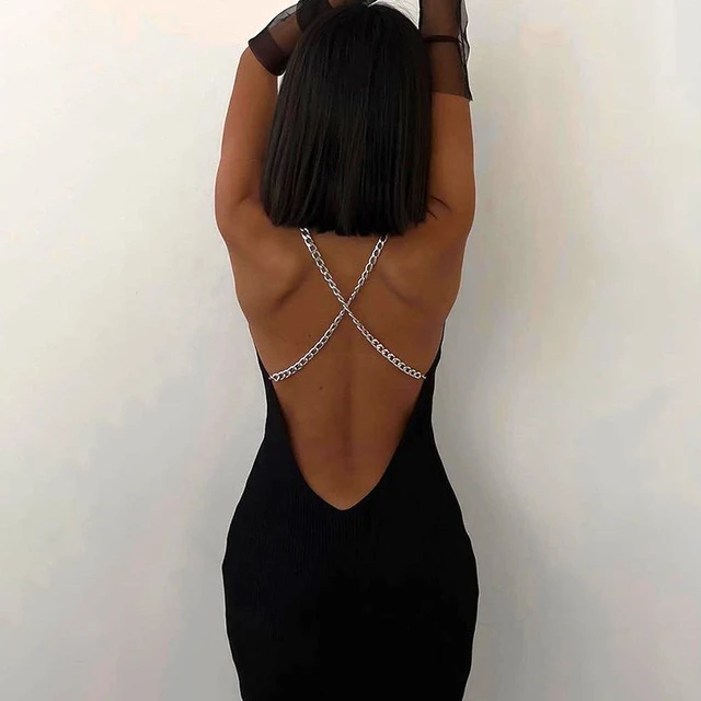 WZHYY Deep V-Neck Backless Long Party Dresses Black Spaghetti Strap Bandage  Summer Maxi Dress Women …See more WZHYY Deep V-Neck Backless Long Party