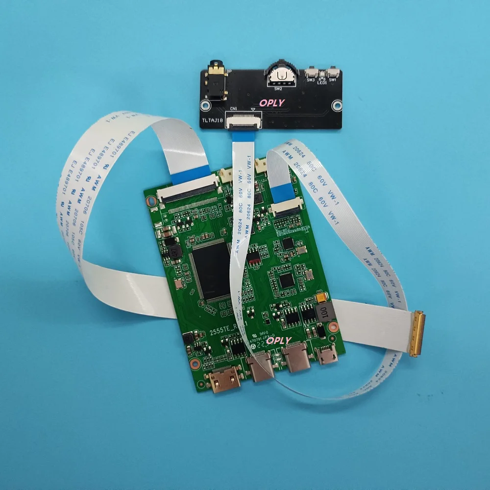 

EDP Controller board 2K for N116BCE N133BGA N133BGE-E61 1366x768 mini USB Type-c Mini HDMI-compatible LCD LED panel