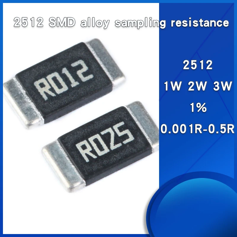 10PCS WSR33L000JEA WSR33L000J WSR33L000 SMD 3watts 0.003ohms 5% 3W Metal Element Current Sensing Resistors 0.003R ZJ