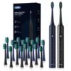 SEJOY Oral Cleaning Personal Sonic Electric Toothbrush Care Appliances IPX7 5 Modes Smart Rechargeable Automatic Toothbrush