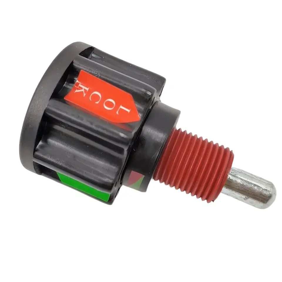 Manopola Con Perno A Molla M16 Per Spinning Bike Ricambio Fitness Universale