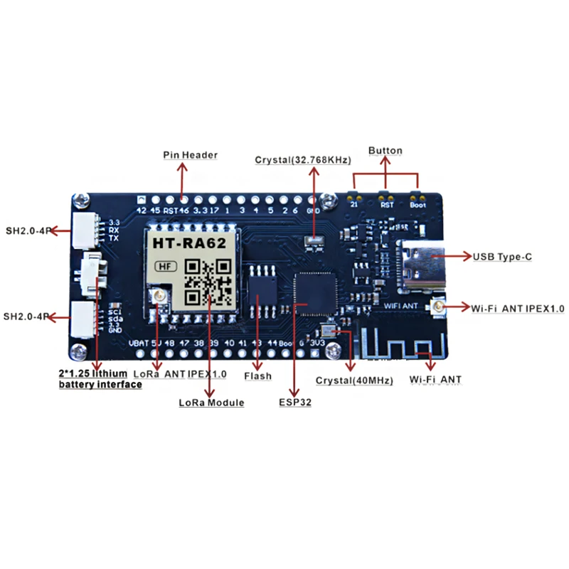 Heltec Meshtastic E213 2.13��ġ E-Ink ���÷��� LoRa ESP32-S3 ���� ���� ������, SX1262 BLE WiFi Tagr Arduino