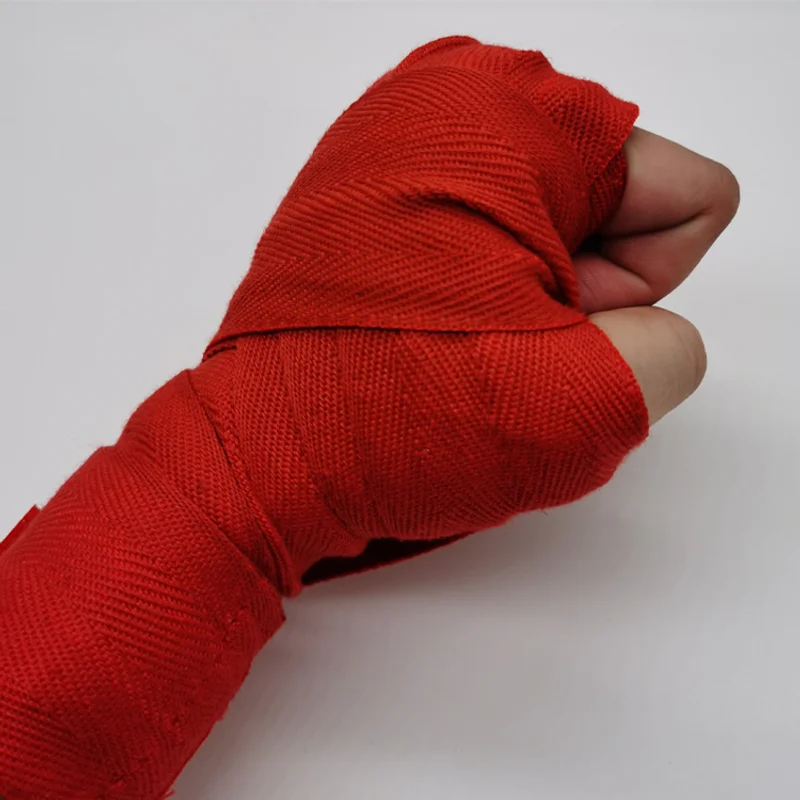 Gym Boxing Hand Binding Strap Mma Boxing Sports Bandage Cotton Protective Equipment Hand Strap Fighting Sanda Muay Thai Sandbag