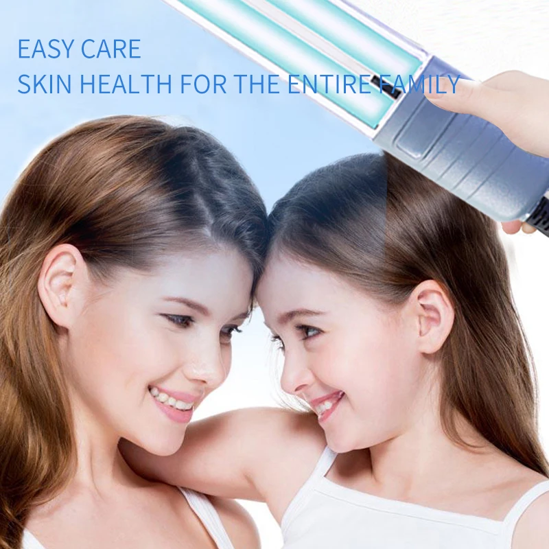 UVB Lamp for Therapy Vitiligo Psoriasis Skin Treatment Light 308nm Narrowband Ultraviolet uv Phototherapy Instrument 2
